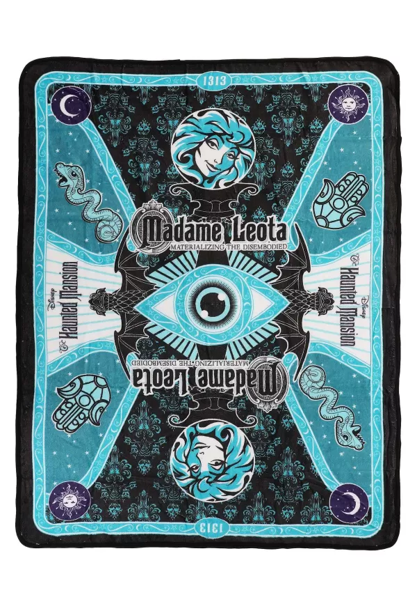 New Haunted Mansion Haunted Tarot Micro Raschel Throw Blanket Indoor Decorations