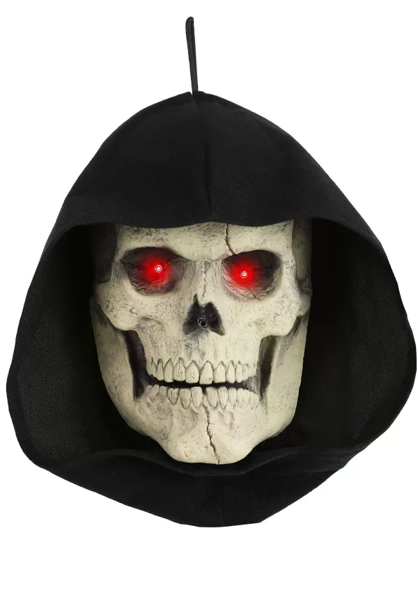 Best Sale Haunting Reaper Skull Seasonal Visions International Door Decoration Door Decorations