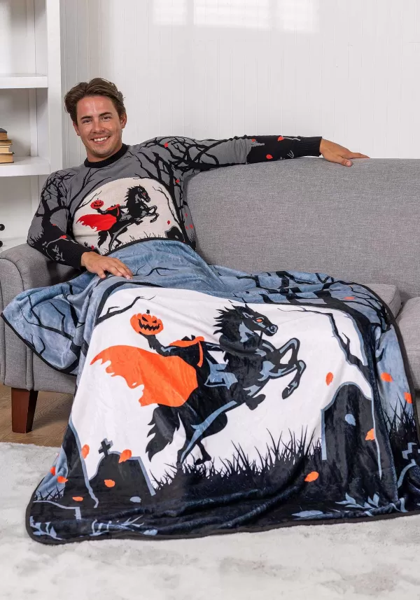 Best Sale Headless Horseman Comfy Throw Blanket Indoor Decorations