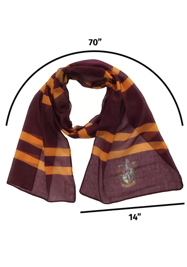 Clearance Hogwarts Gryffindor Lightweight Scarf Scarves