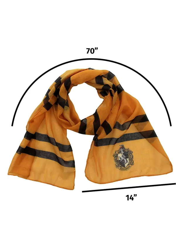 New Hogwarts Hufflepuff Lightweight Scarf Scarves