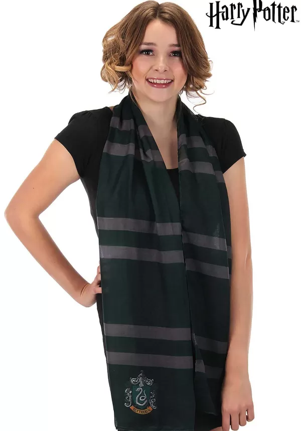 Fashion Hogwarts Slytherin Lightweight Scarf Scarves