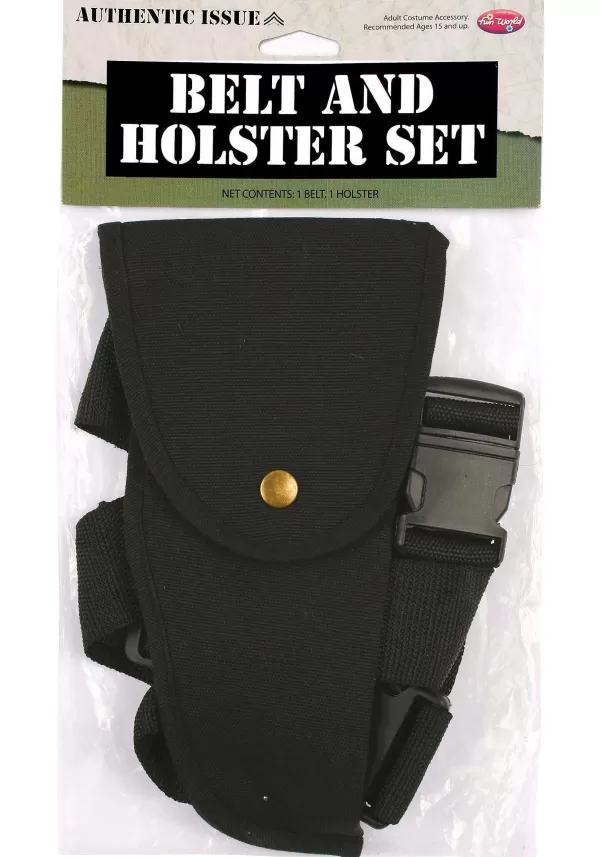 Outlet Holster And Belt Set Toy Weapons