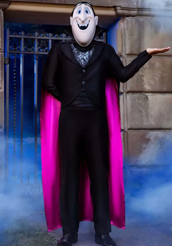 Cheap Hotel Transylvania Dracula Vacuform Mask For Adults Masks