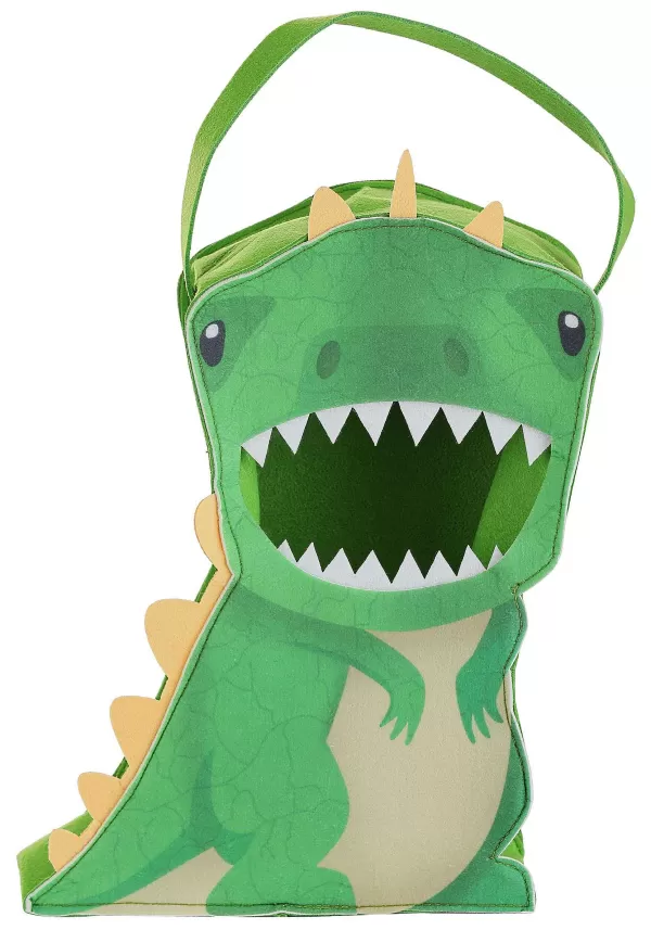 New I Want Candy Dino Treat Bag Trick Or Treat Bags / Pails