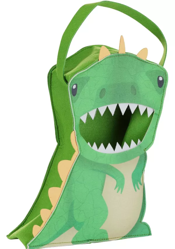 New I Want Candy Dino Treat Bag Trick Or Treat Bags / Pails