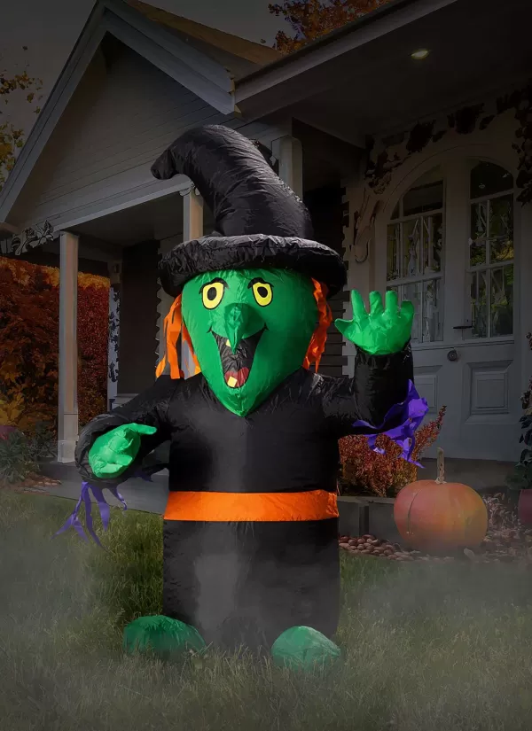 Cheap Inflatable 4 Foot Classic Witch Decoration Inflatable Decorations