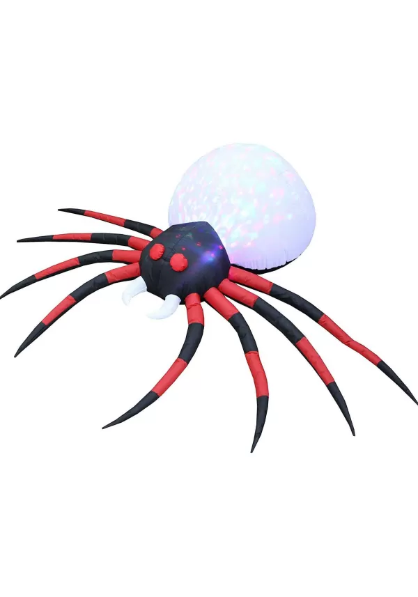 Cheap Inflatable 4 Foot Projection Kaleidoscope Spider Decoration Inflatable Decorations