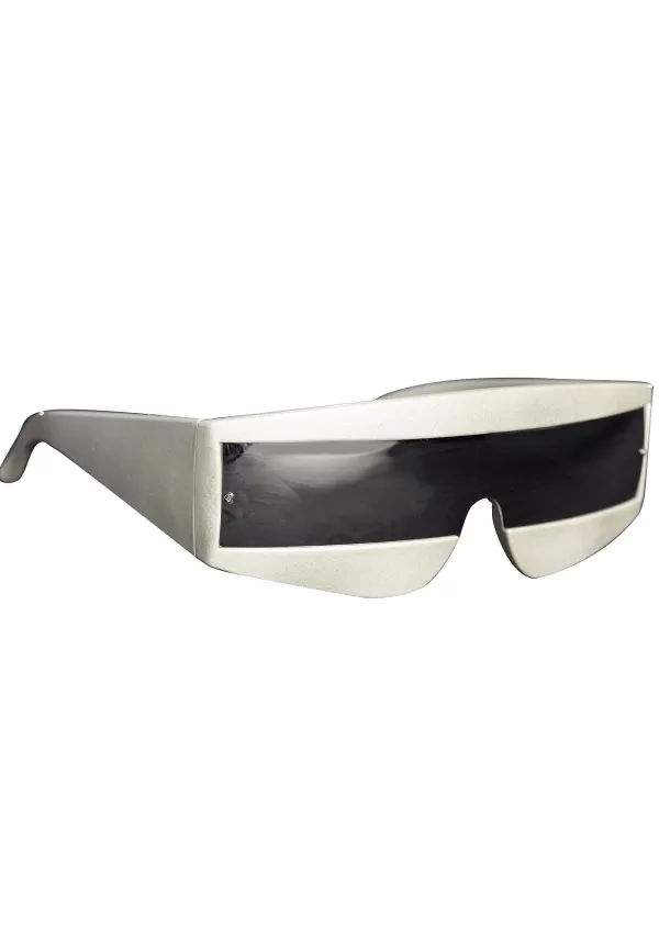 Sale Intergalactic Silver Galaxy Costume Glasses Glasses / Sunglasses