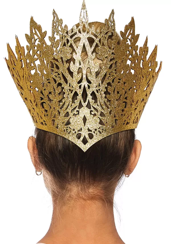 Cheap Jeweled Glitter Queen'S Crown Costume Headband Accessory Costume Jewelry