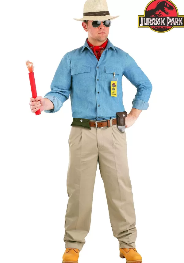 Store Jurassic Park Men'S Dr. Grant Costume Men'S Costumes