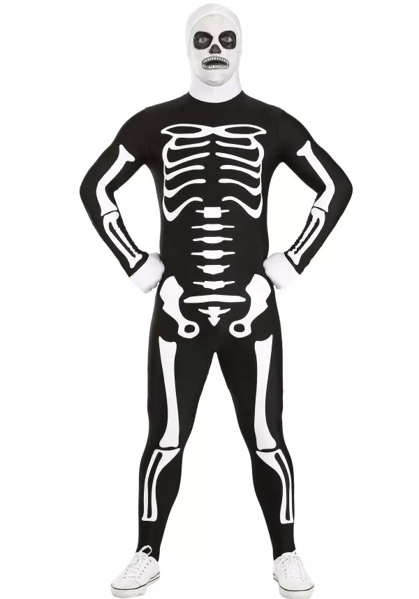 Shop Karate Kid Authentic Skeleton Suit For Adults Men'S Costumes