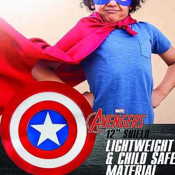 Outlet Kid'S 12-Inch Captain America Shield Toy Weapons