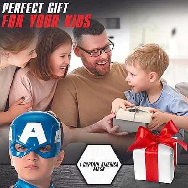 Store Kid'S Captain America Mask Masks