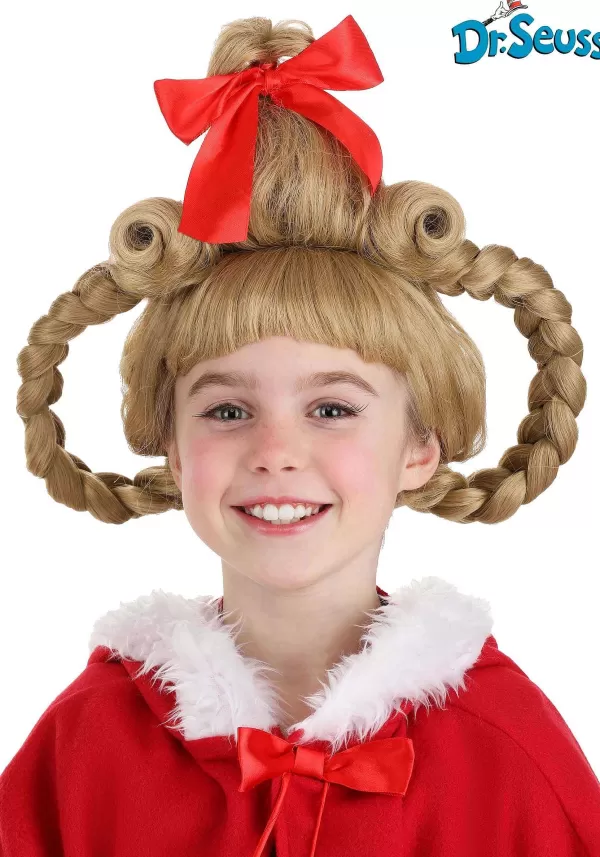 Shop Kid'S Deluxe Dr. Seuss Cindy Lou Who Costume Wig Wigs
