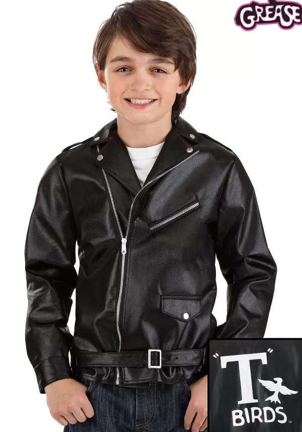 Shop Kid'S Grease T-Bird Costume Jacket Boy Costumes
