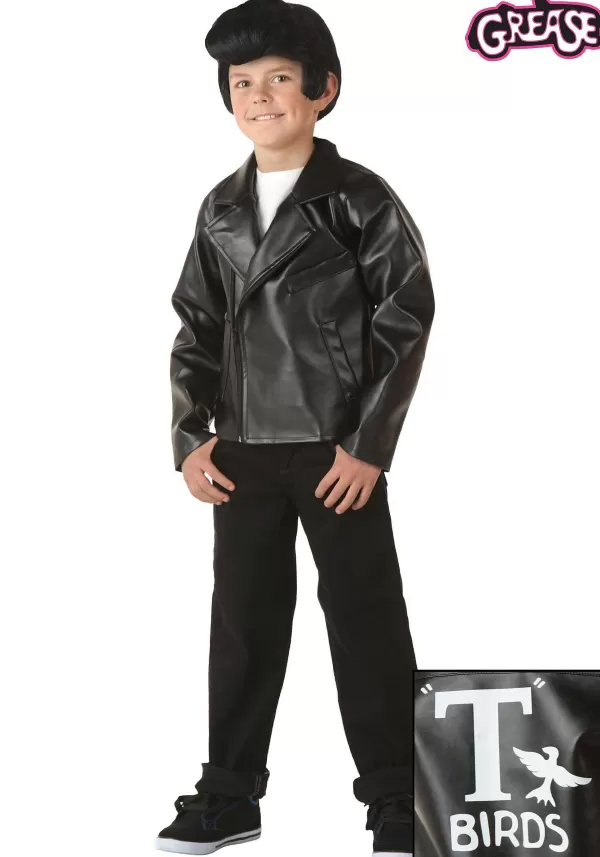Cheap Kids Grease T-Birds Jacket Costume Boy Costumes