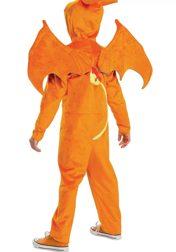 New Kid'S Pok Mon Charizard Deluxe Costume Boy Costumes
