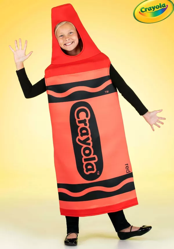 Online Kid'S Red Crayola Crayon Costume Boy Costumes