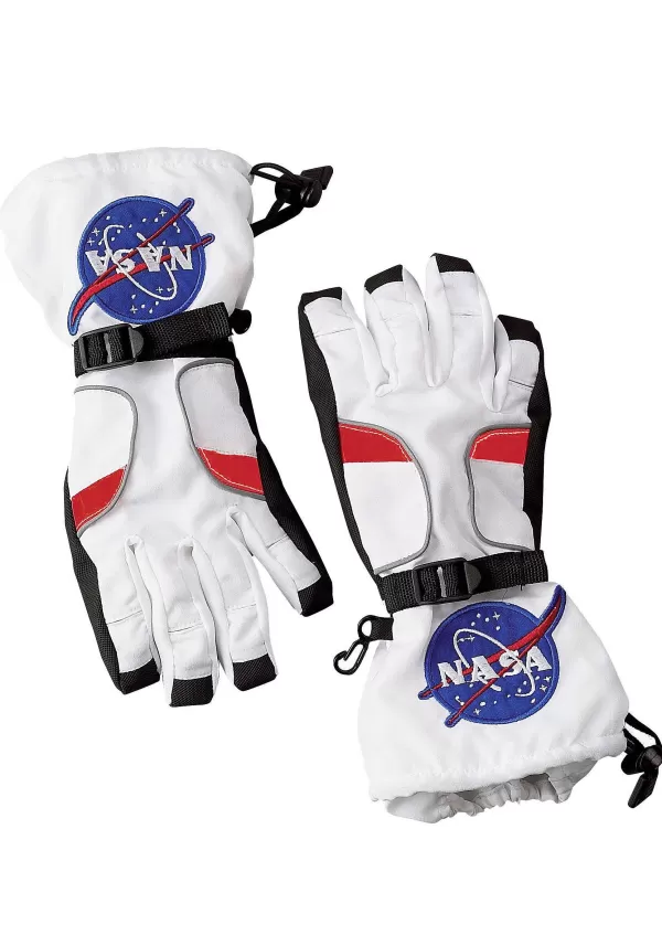 Flash Sale Kids White Astronaut Gloves Gloves