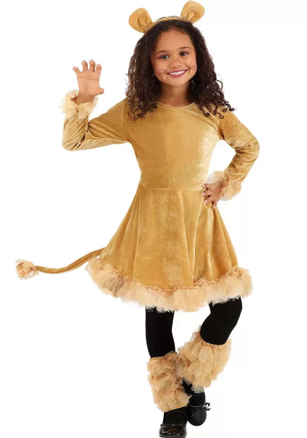 New Lady Lion Costume For Kids Girl Costumes