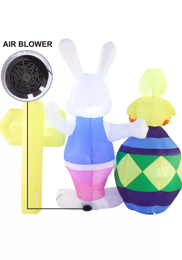 Flash Sale Large Egg Hunt 6Ft Tall Inflatable Decoration Inflatable Decorations