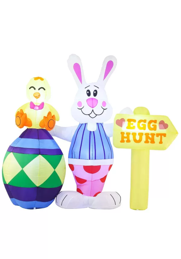 Flash Sale Large Egg Hunt 6Ft Tall Inflatable Decoration Inflatable Decorations