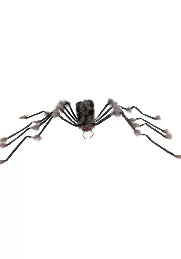 Flash Sale Large Hairy Gray Spider Halloween Decoration Outdoor Decorations