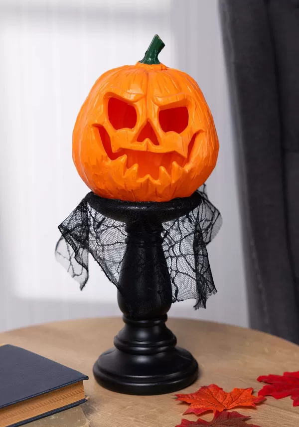 Cheap Led Light Up Pumpkin Lamp Decoration Halloween Lights