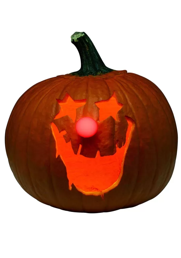 Shop Light & Sound Pumpkin Clown Carving Kit Pumpkin D Cor