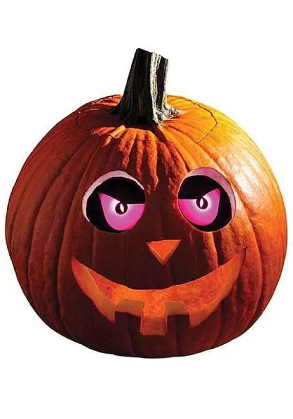 Outlet Light Up Pink Eerie Pumpkin Eyes Kit Kid Friendly D Cor