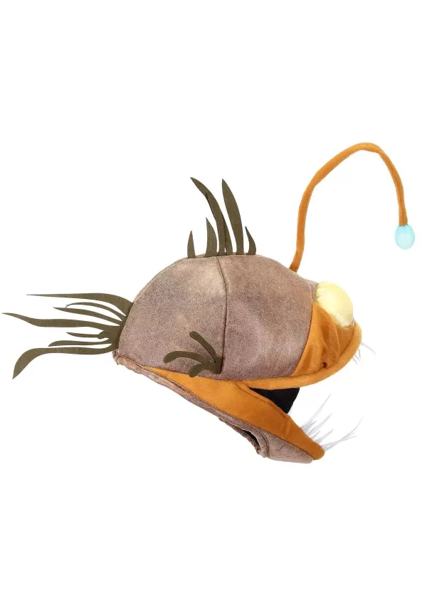 Shop Light-Up Angler Fish Jawesome Costume Hat For Adults Hats