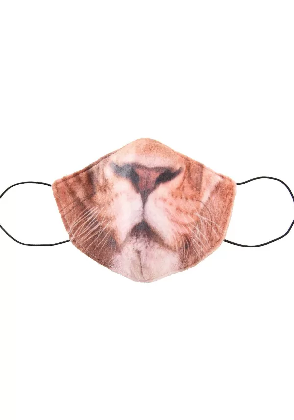 Online Lion Sublimated Face Mask For Adults Face Masks