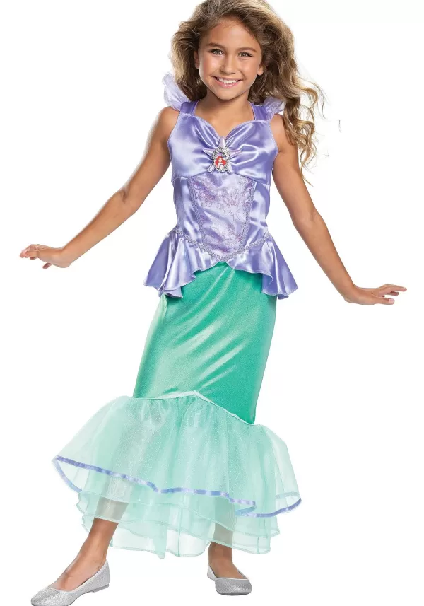 Clearance Little Mermaid Ariel Classic Costume For Girls Toddler Costumes