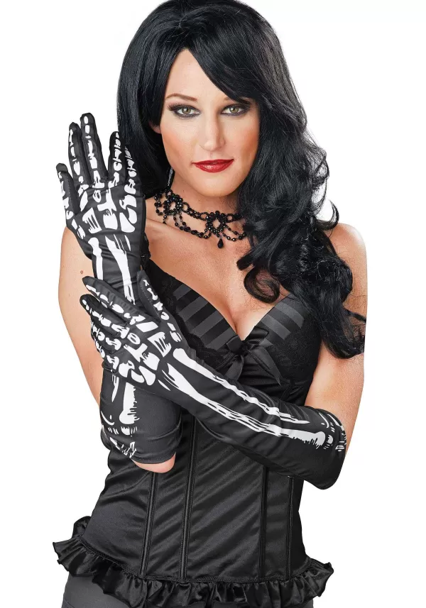 Best Sale Long Skeleton Gloves Set Gloves