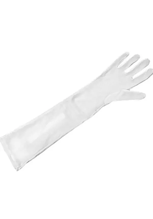 Hot Long White Gloves Gloves