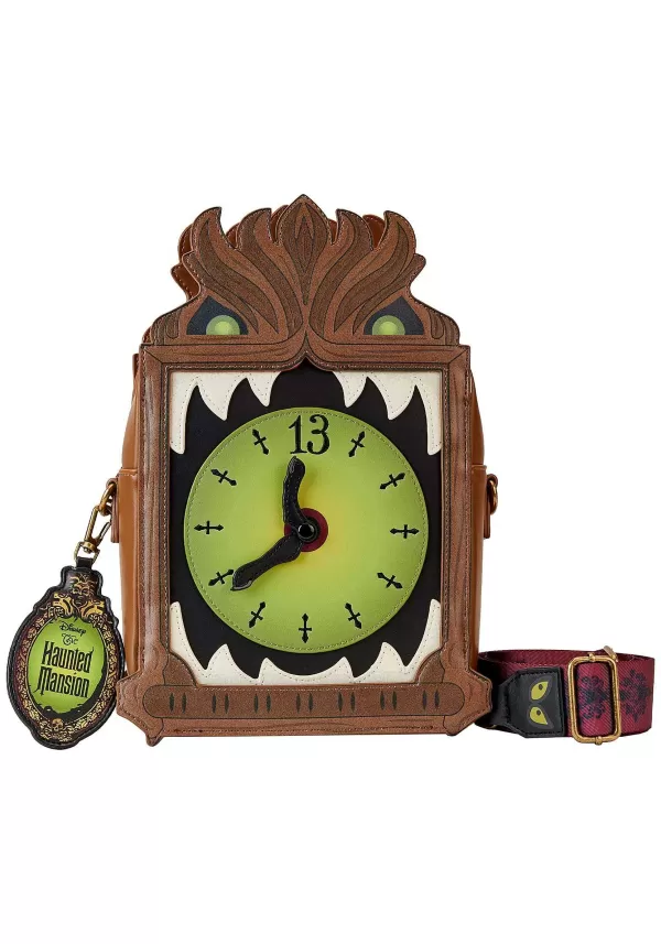 Store Disney Haunted Mansion Clock Crossbody Bag Purses