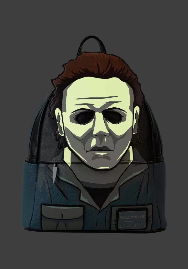 Sale Halloween Michael Myers Cosplay Mini Backpack Backpacks