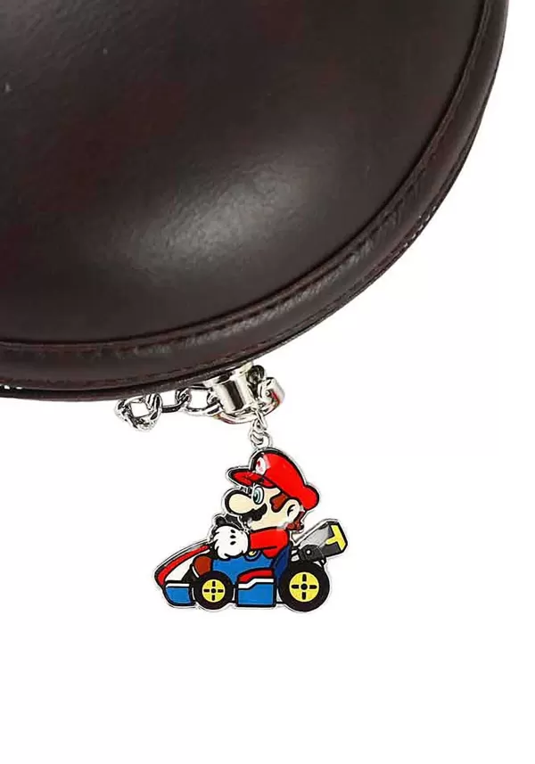 New Mario Kart Molded Wheel Women'S Crossbody Handbag Purses