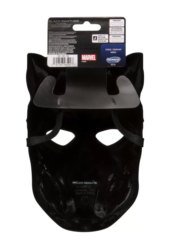 Cheap Marvel Black Panther Half Mask For Adults Masks
