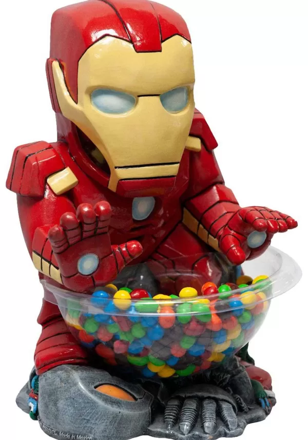New Marvel Iron Man Mini Candy Bowl Holder Indoor Decorations