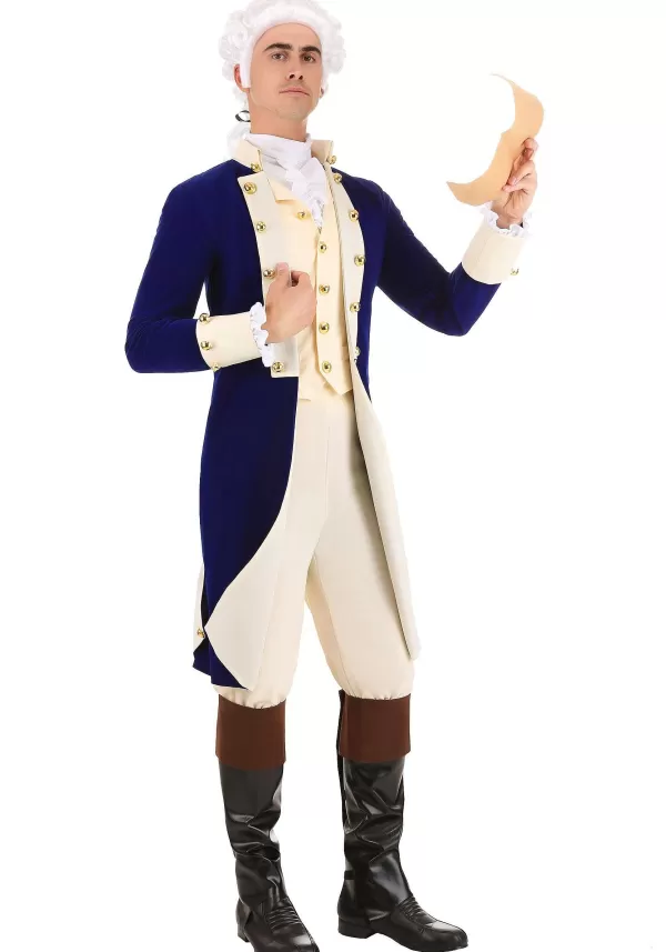 New Men'S Alexander Hamilton Costume Men'S Costumes
