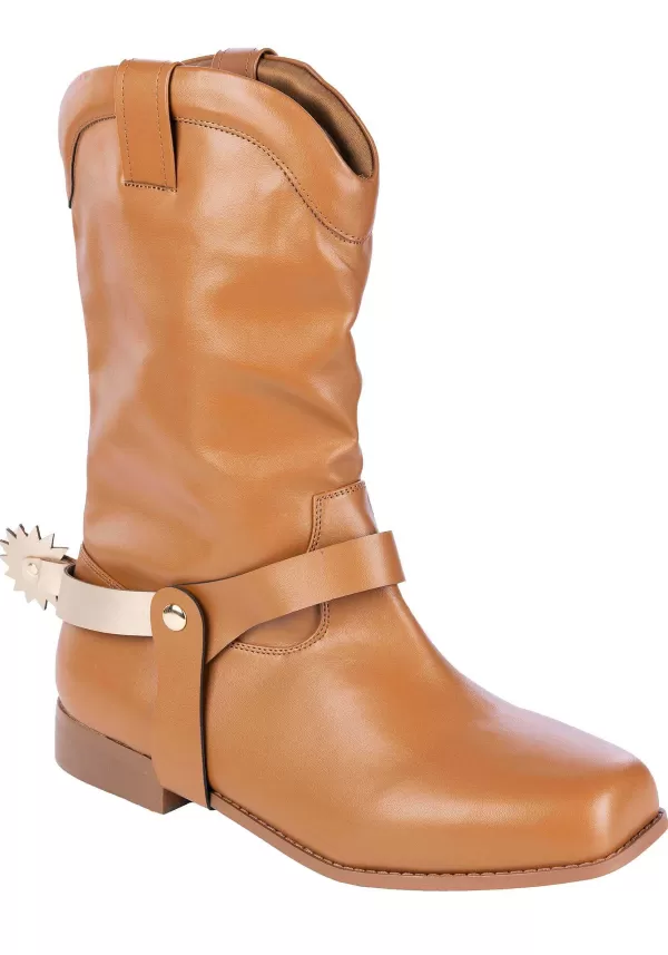 Cheap Men'S Cowboy Boots With Spurs Boots/Shoes