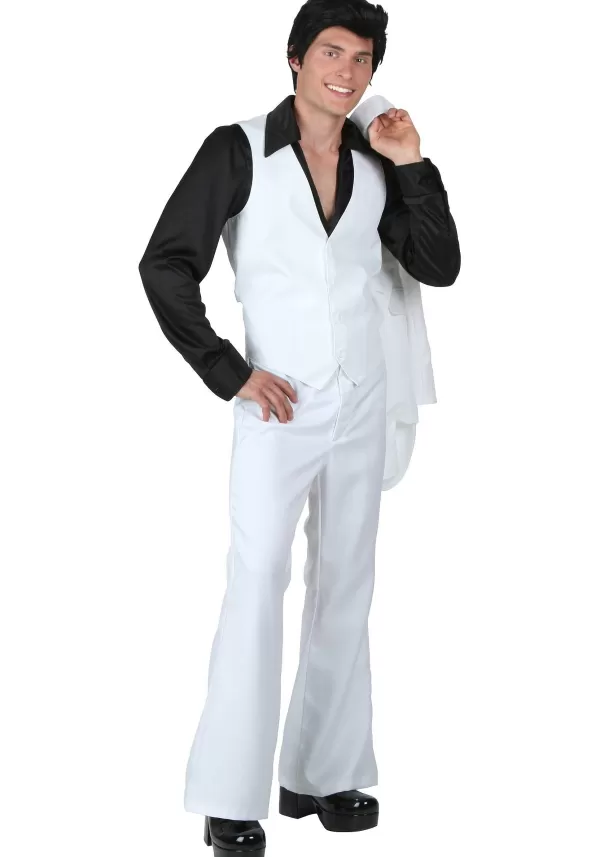 Best Sale Men'S Deluxe Saturday Night Fever Costume Men'S Costumes