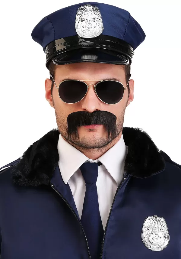 Cheap Men'S Police Officer Mustache Mustaches / Beards