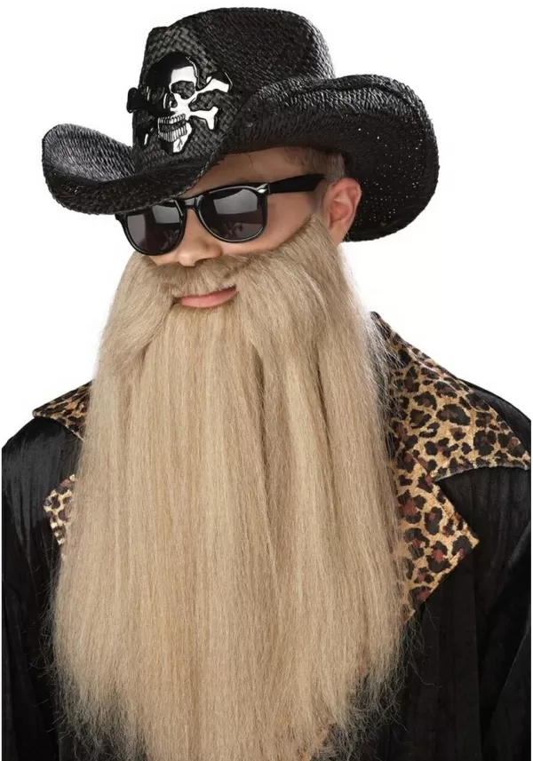 New Men'S Sharp Dressed Man Blonde Beard Mustaches / Beards
