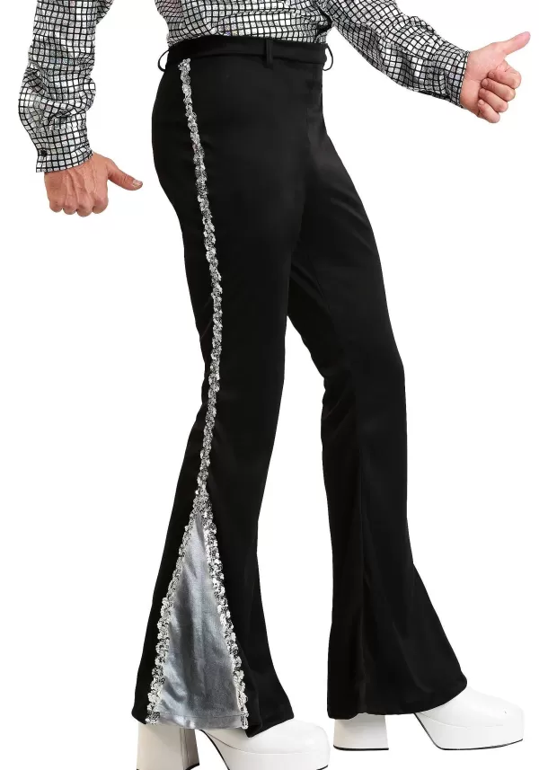 Store Men'S Silver Sequin Disco Pants Men'S Costumes