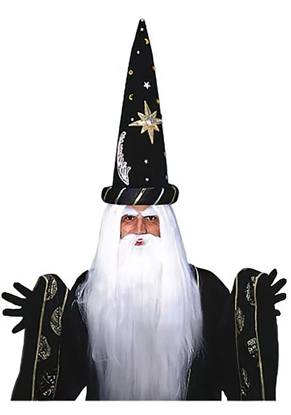 Online Merlin Wig And Beard Set Mustaches / Beards