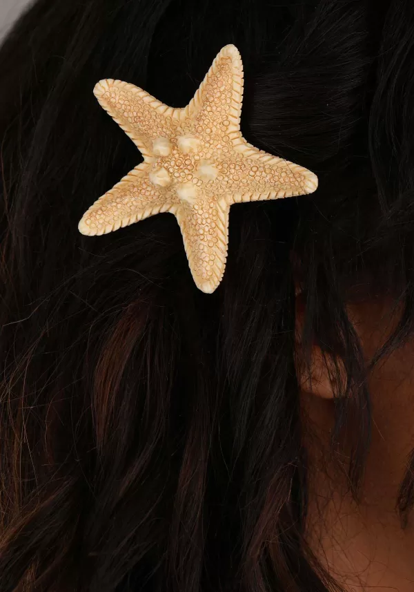 Best Mermaid Starfish Costume Hair Clip Accessory Costume Jewelry