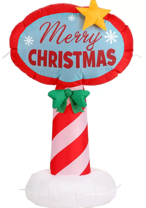 Cheap Merry Christmas Inflatable Holiday Sign Decoration Christmas Decorations